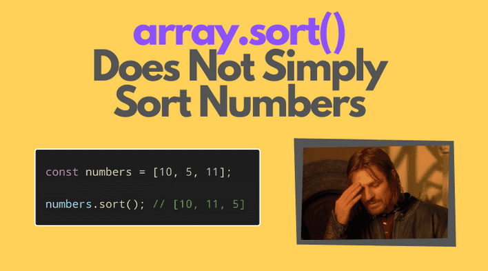 Javascript Sort Array Min To Max