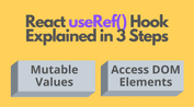 React useRef() Hook Explained in 3 Steps