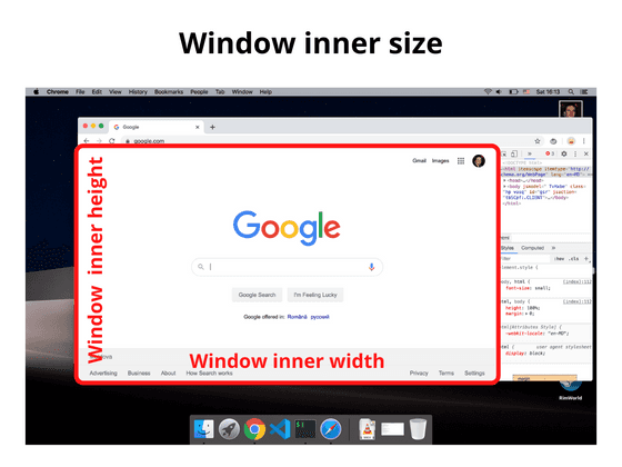 Window inner size