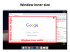 Window inner size