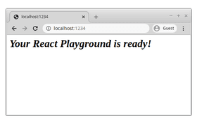 How To Setup Your Local React Playground