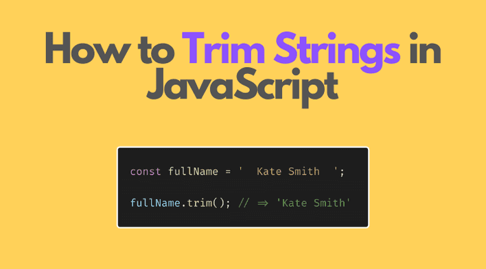 Javascript Trim Leading And Trailing Characters